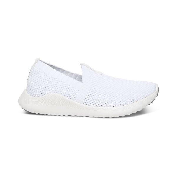 Aetrex Women's Angie Arch Support Sneakers White Shoes UK 5595-209